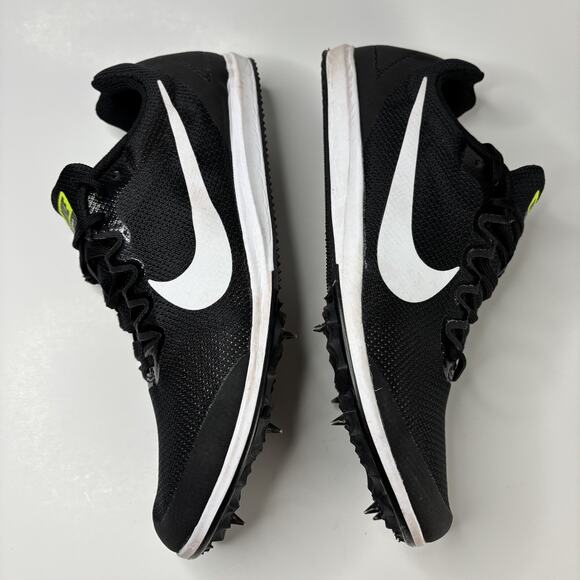 Nike Zoom Rival D 10 Black/White-Volt spikes 907567-017 Women's Size 9 Medium - Picture 4 of 13